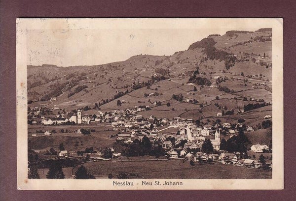 NESSLAU - Neu St. Johann - 1919