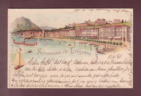 Souvenir de LUGANO - 1897