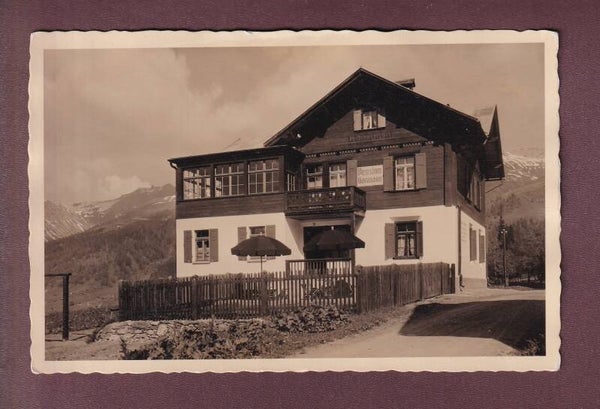 CLAVADEL bei Davos - Pension Gassmann - 1935