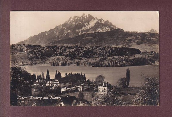 LUZERN - Seeburg - Pilatus - 1926
