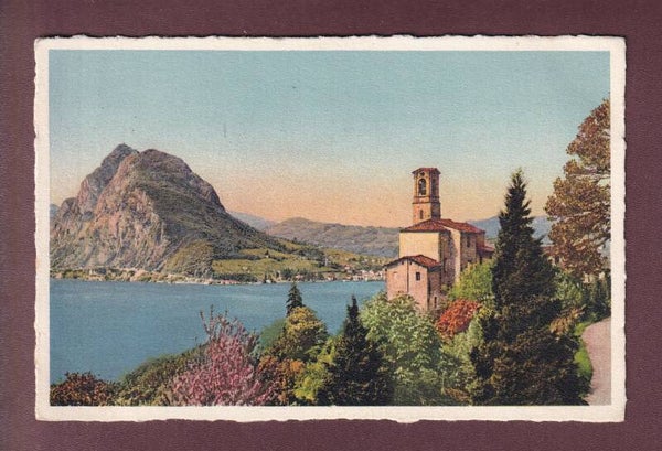 CASTAGNOLA - Chiesa - 1945