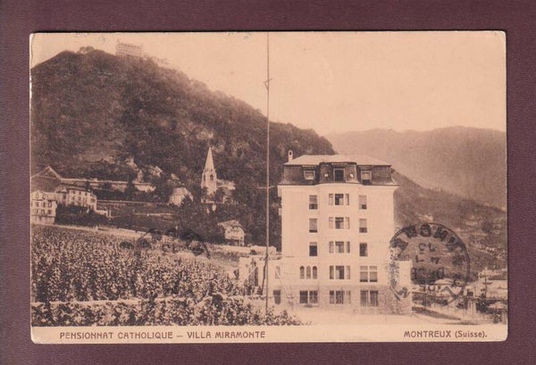 MONTREUX - Villa Miramonte - 1913