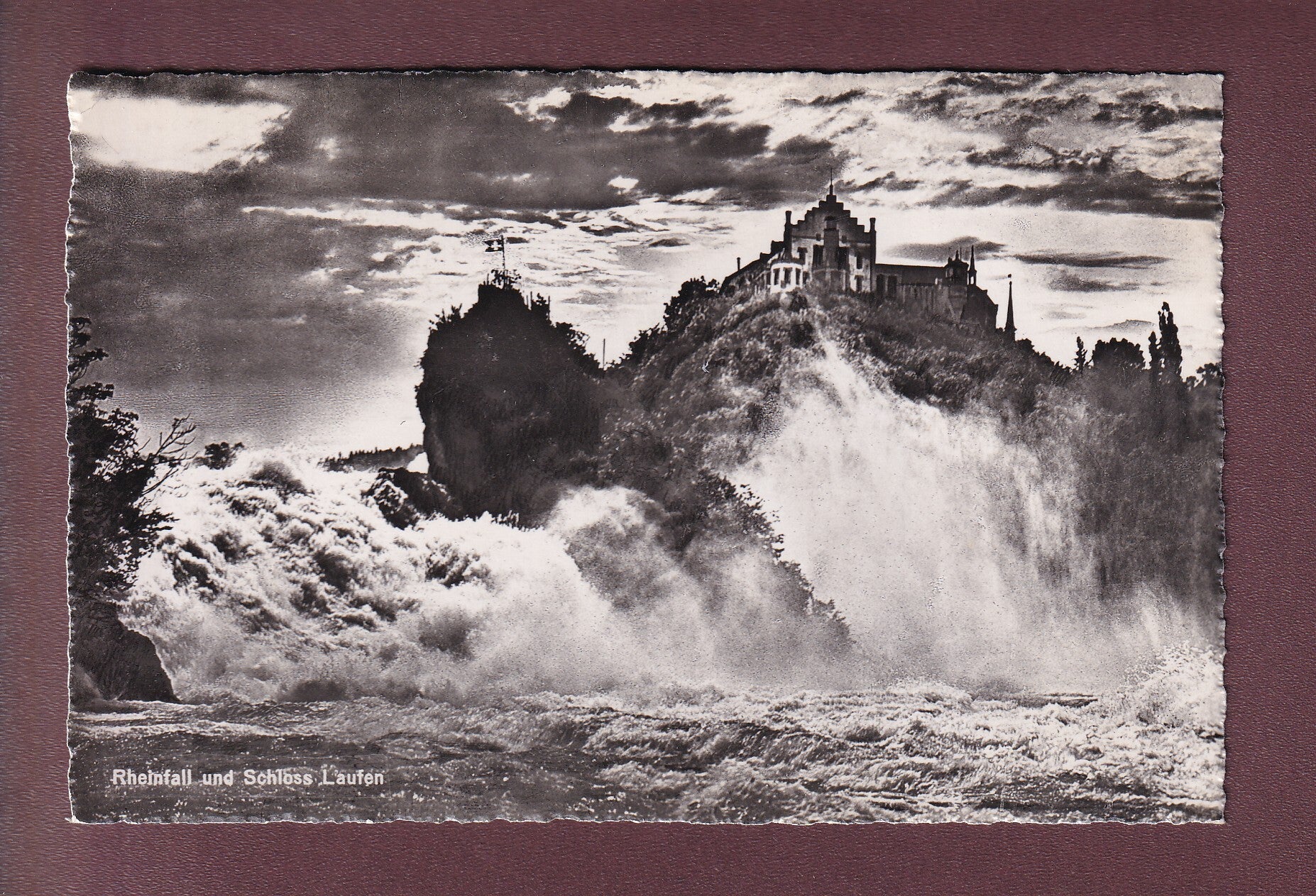 RHEINFALL - Schloss Laufen - 1945