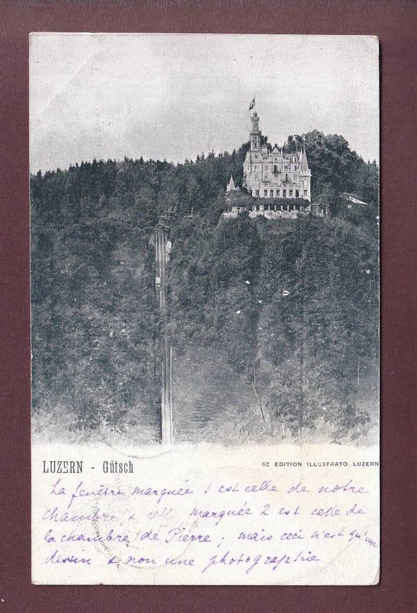 LUZERN - Gütsch - 1901
