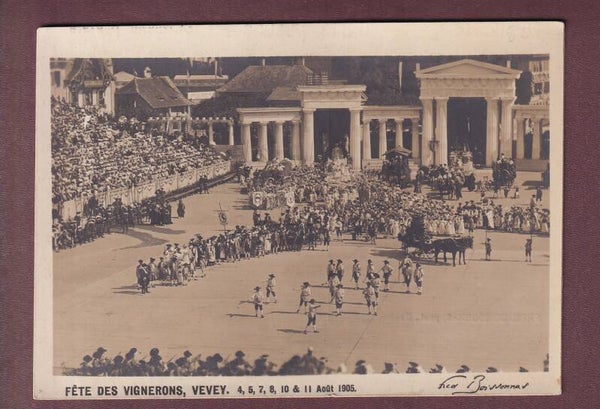 VEVEY - Fête des Vignerons 1905 - Fred Boissonnas