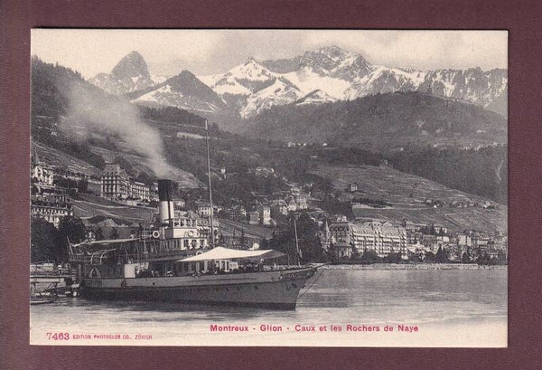 MONTREUX - Bateau CGN LAUSANNE