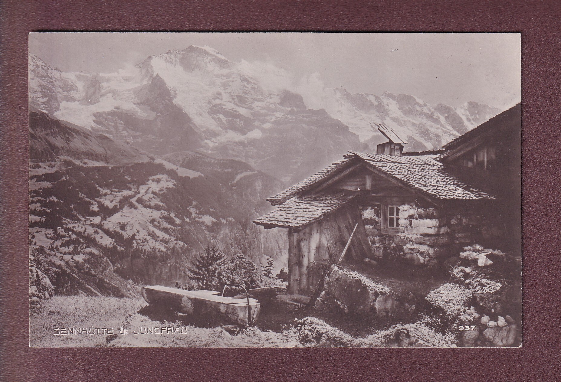 SENNHÜTTE und Jungfrau