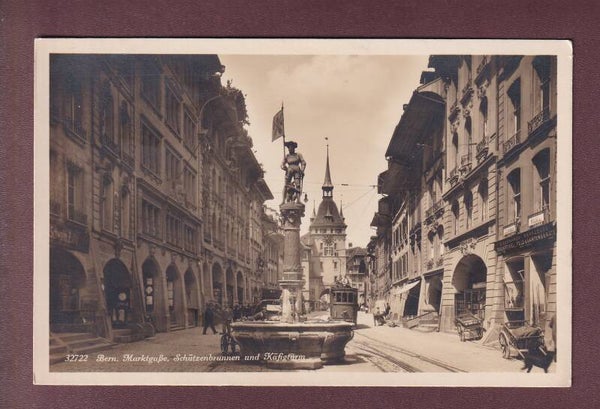 BERN - Marktgasse - Tram