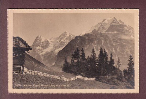 MÜRREN - Eiger - Mönch - Jungfrau