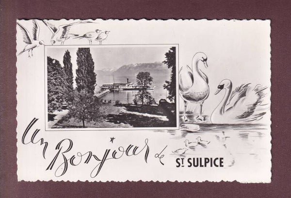 Un bonjour de SAINT-SULPICE - Bateau CGN