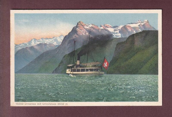 URNERSEE - Schiff - Urirotstock