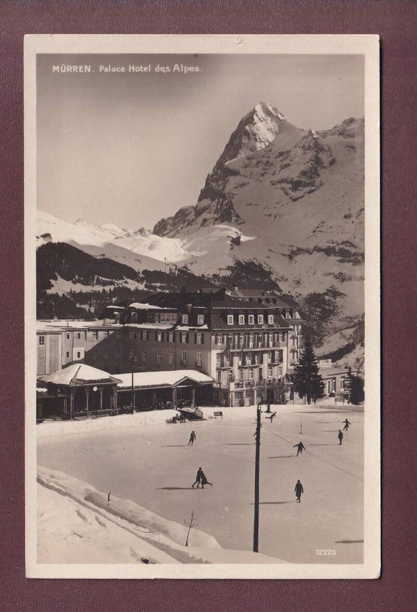 MÜRREN - Palace Hôtel Des Alpes - Eisbahn