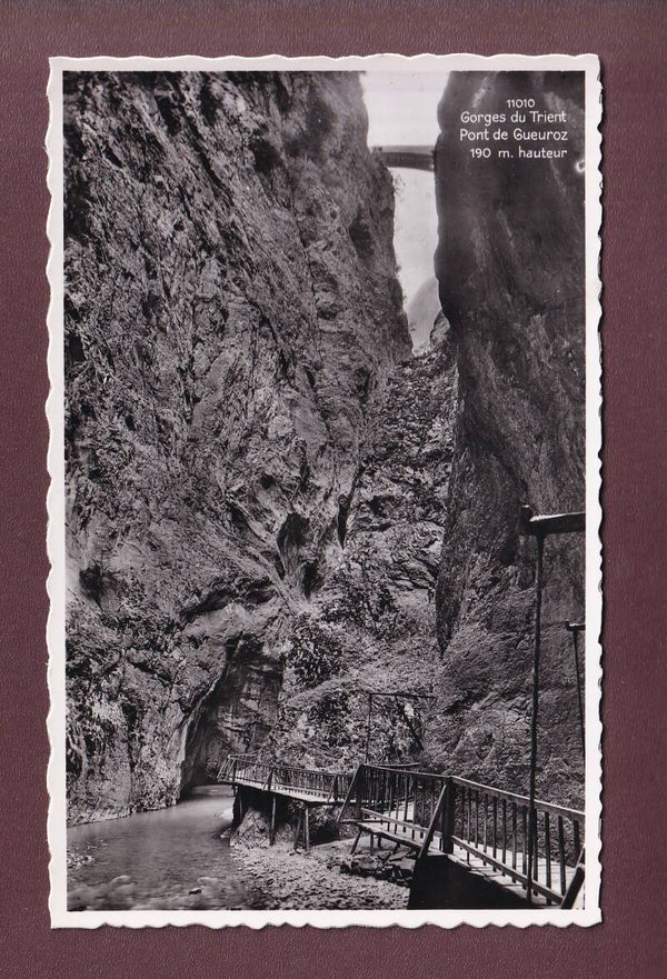 Gorges du TRIENT - Pont de Gueuroz