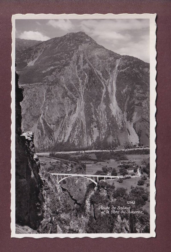 Route de Salvan - Pont du Gueuroz