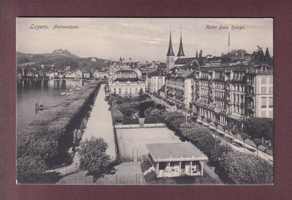 LUZERN - Nationalquai - Hofkirche