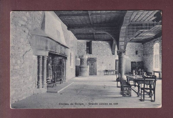 Château de CHILLON - Grande cuisine