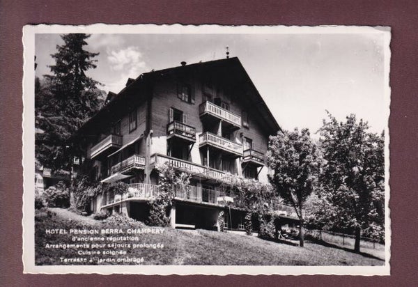 CHAMPERY - Hotel Pension Berra