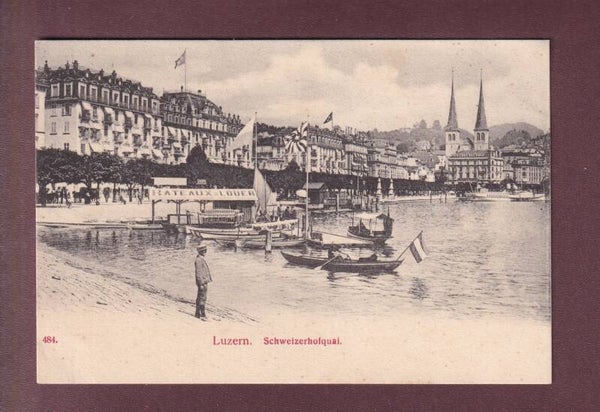 LUZERN - Schweizerhofquai - Hofkirche
