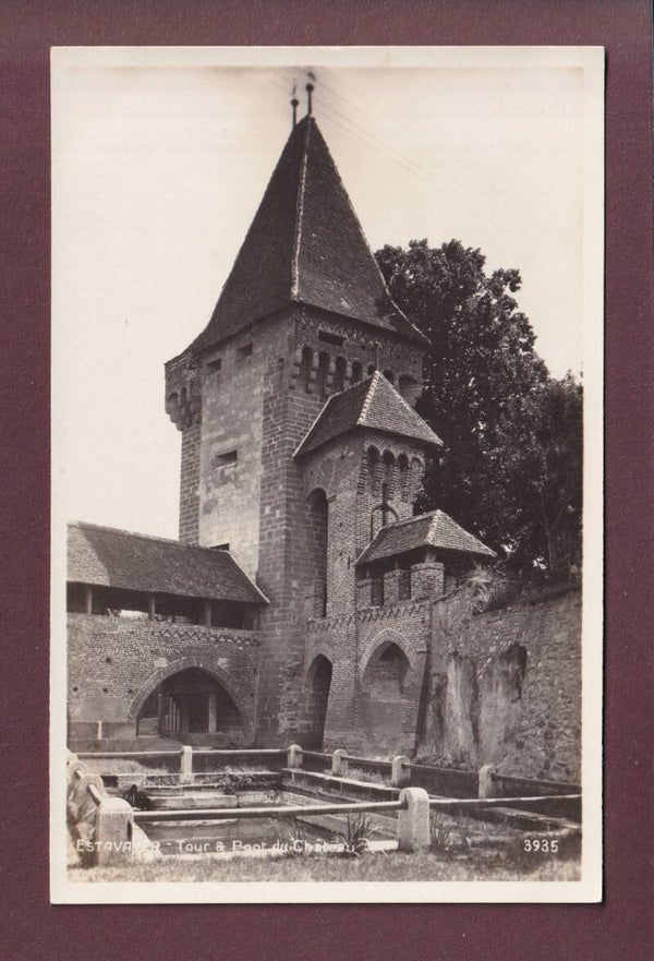 ESTAVAYER - Tour et pont du château