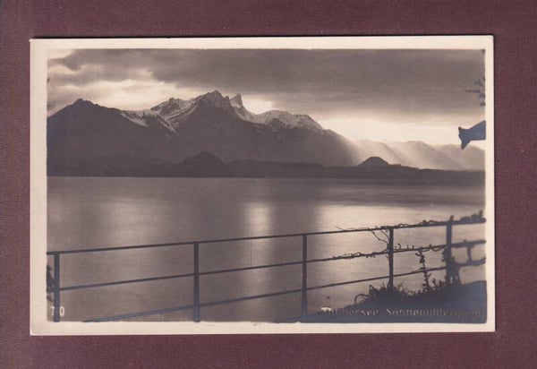 THUNERSEE - Sonnenuntergang