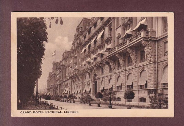 LUCERNE - Grand Hôtel National