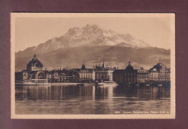 LUZERN - Bahnhof - Pilatus