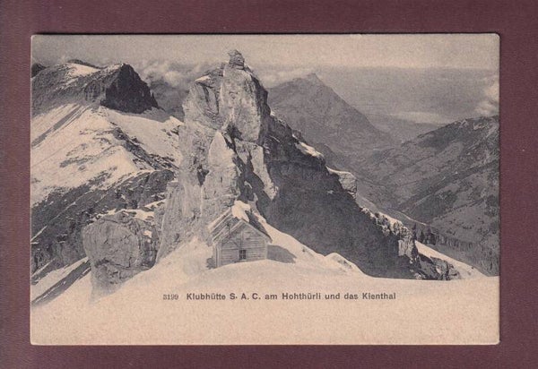 KLUBHÜTTE SAC am HOHTÜRLI - Kiental