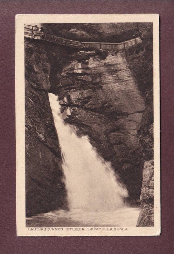 Lauterbrunnen - Unterer TRÜMMELBACHFALL