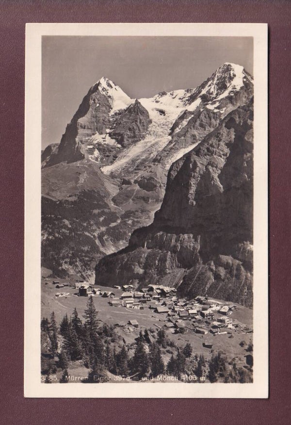 MÜRREN - Eiger - Mönch