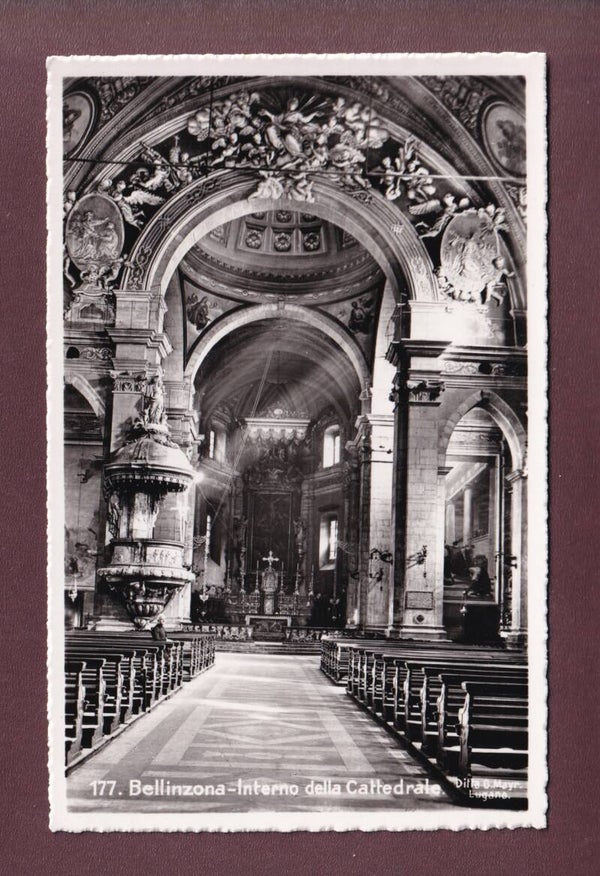 BELLINZONA - Interno della Cattedrale