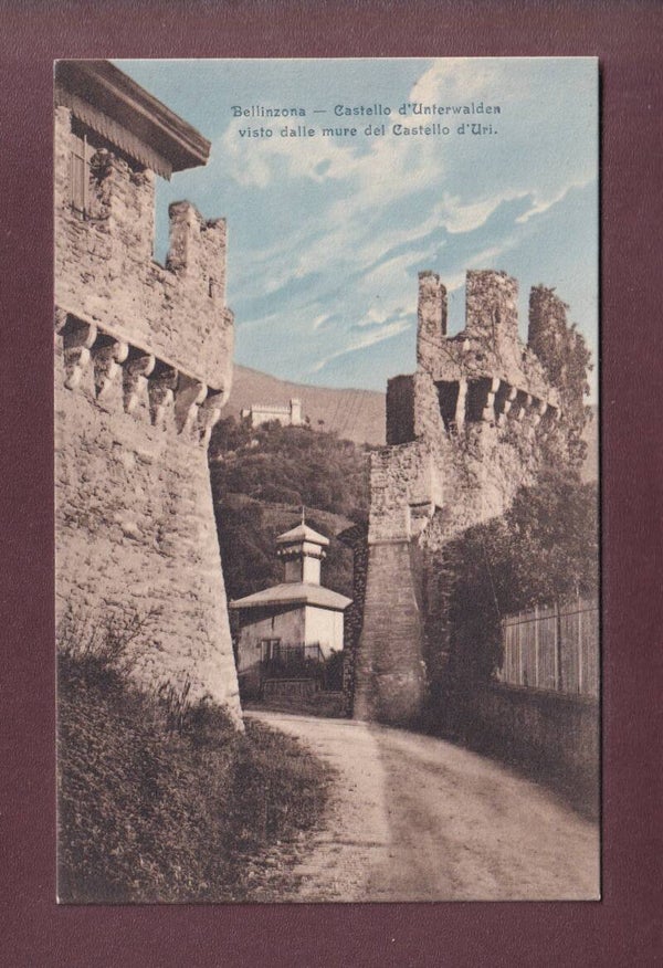 BELLINZONA - Castello d'Unterwalden visto del Castello Uri