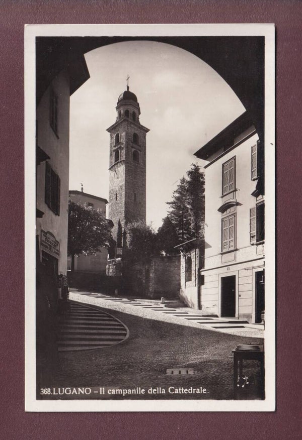 LUGANO - Il campanile della Cattedrale