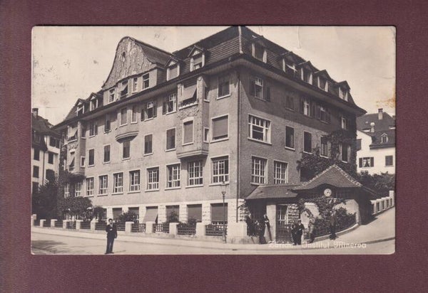 ZÜRICH - Institut Minerva - 1921