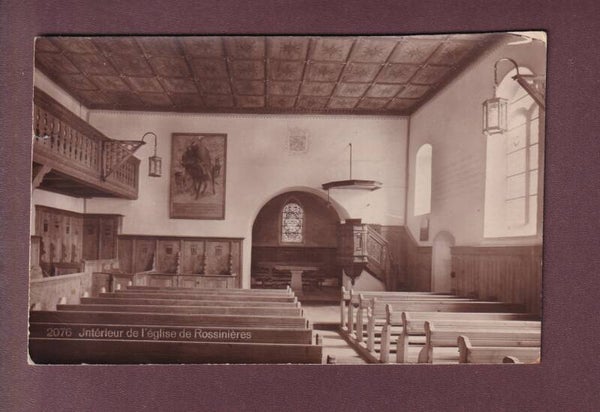 ROSSINIERE - Intérieur de l'Eglise