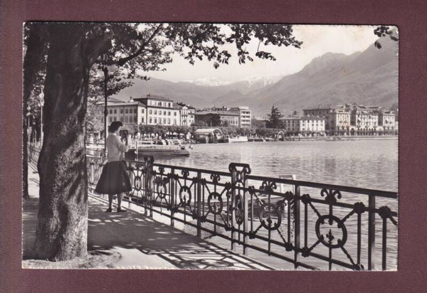 LUGANO - Quai - 1958