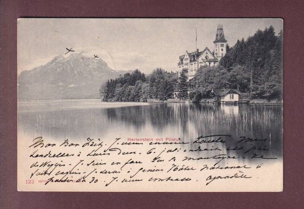 HERTENSTEIN - Pilatus - 1904