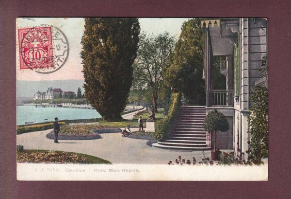 GENEVE - Parc Mon Repos - 1905