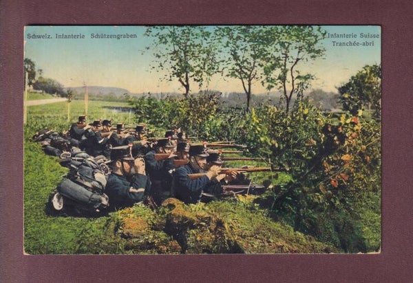 MILITAIRE - Infanterie - Schützengraben - 1912 Feldpost