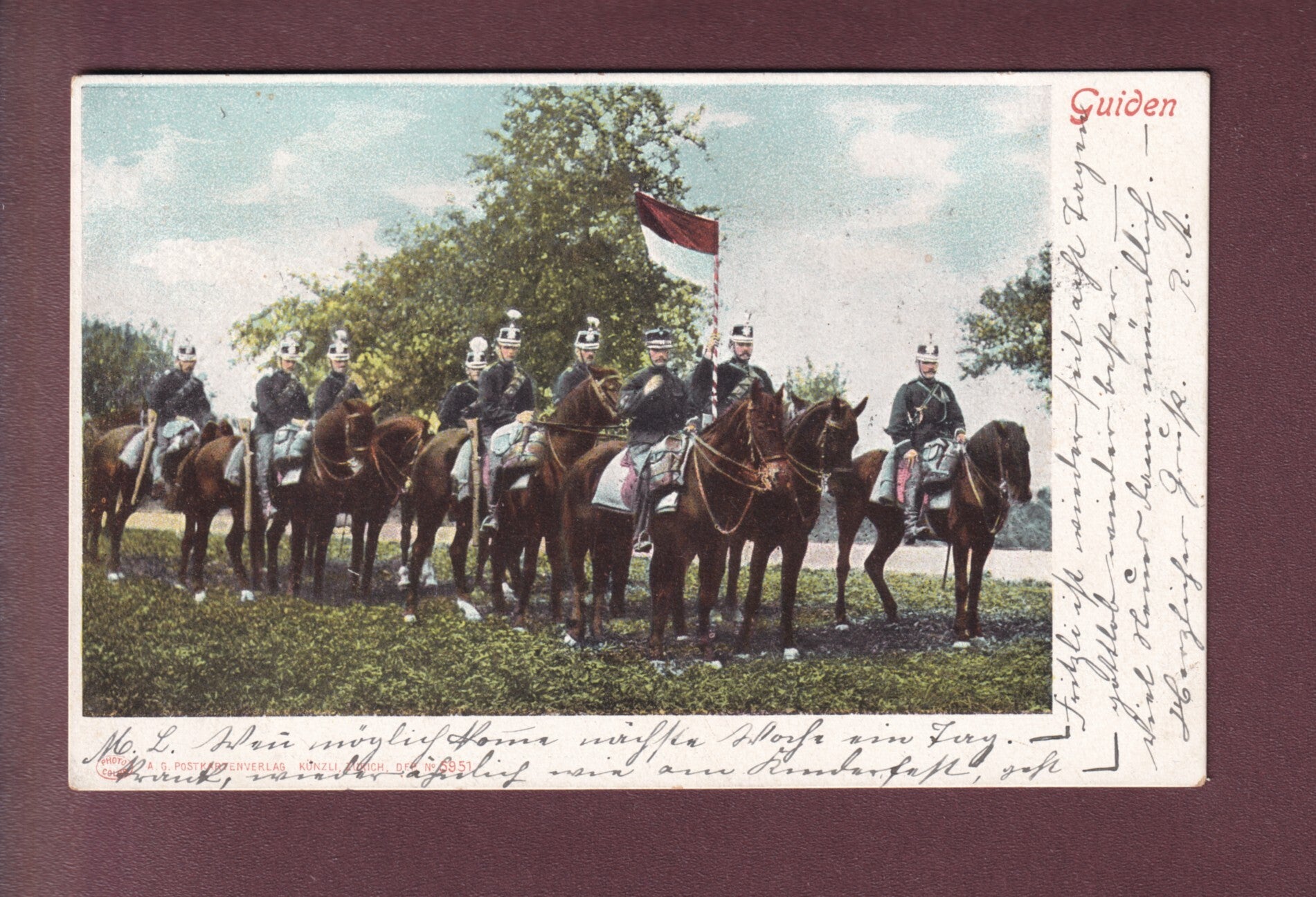 MILITÄR - GUIDEN - 1902