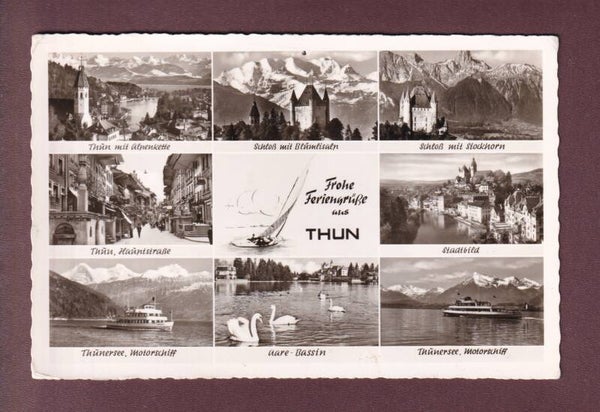 Frohe Feriengrüsse aus THUN - 8 Bilder // Loch //