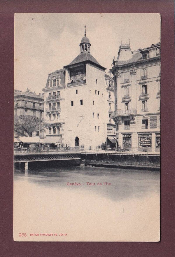 GENEVE - Tour de l'ìle