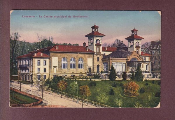 LAUSANNE - Casino de Montbenon - 1936