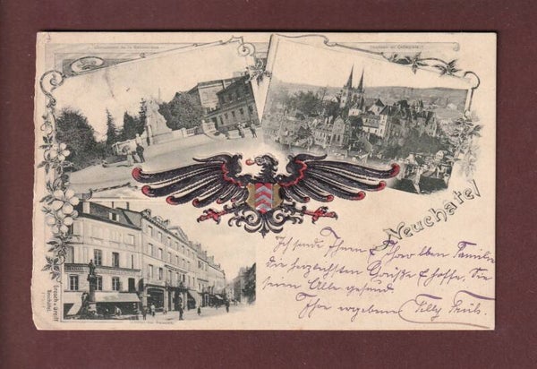 NEUCHÂTEL - Multivues - 1904