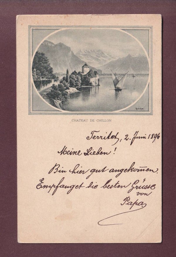 Château de CHILLON - 1896