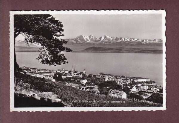 NEUCHÂTEL et les Alpes