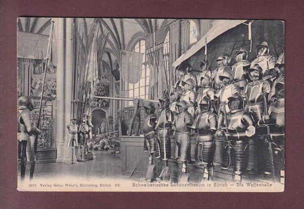 ZÜRICH - Landesmuseum - Waffenhalle