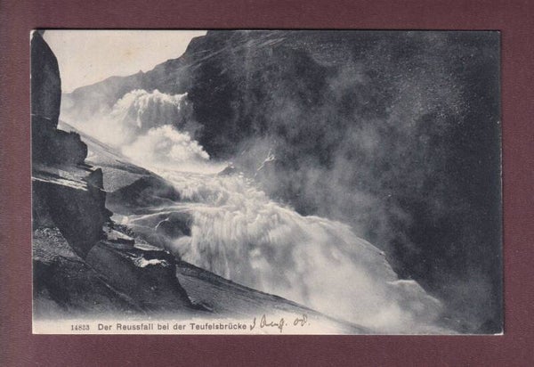 REUSSFALL bei der Teufelsbrücke