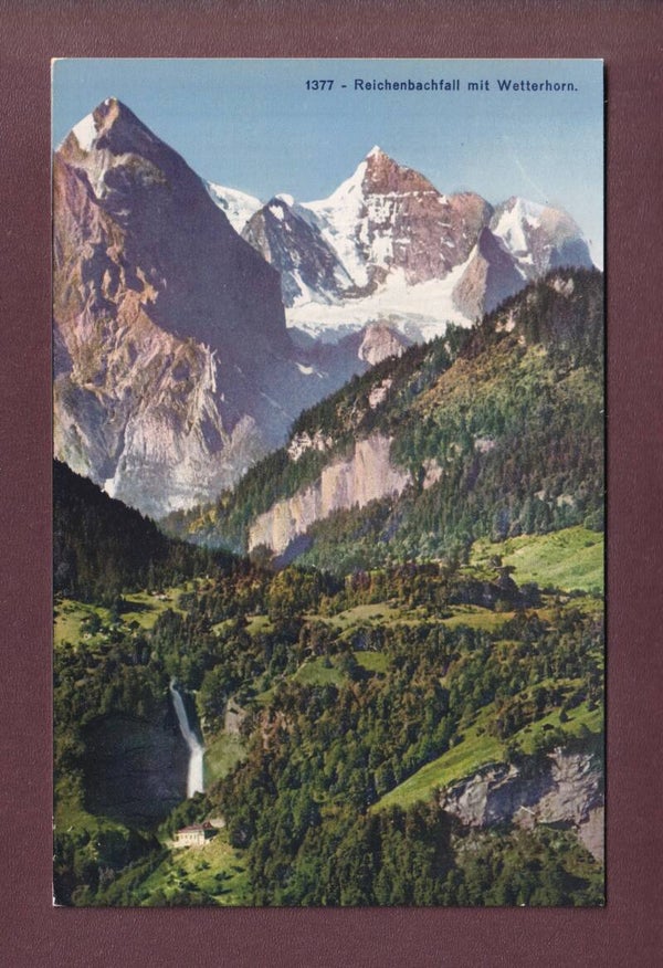 REICHENBACHFALL - Wetterhorn