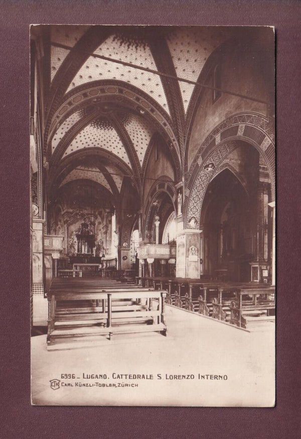 LUGANO - Cattedrale S. Lorenzo - Interno