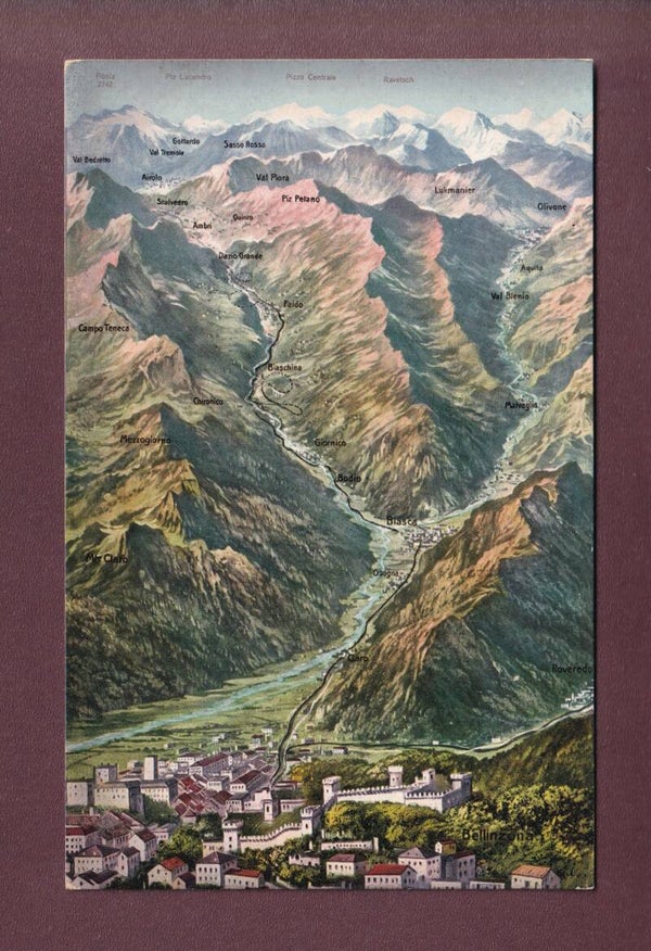 BELLINZONA e dintorni - Ferrovia del Gottardo